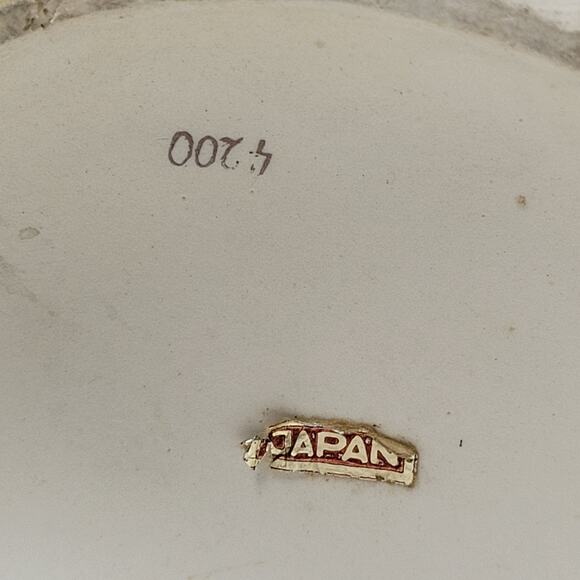 Vintage Praying Lady Head Planter, 7.5" Brown & White Ceramic Mother Virgin Vase - Picture 9 of 16